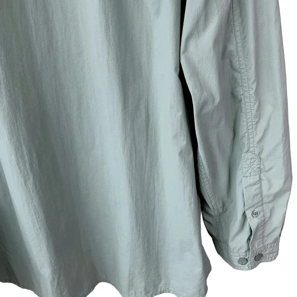 Gander Mtn. Outdoor Fishing Hiking Button Down Shirt Jacket Men Size 2XL Green - Picture 8 of 14